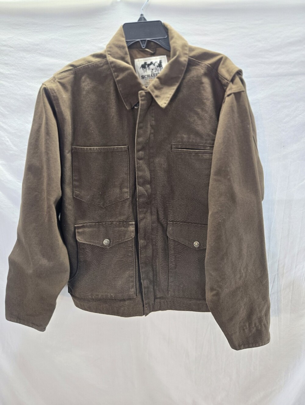 Schaefer Outfitter Men's Large Brown Cotton Canvas Work Jacket